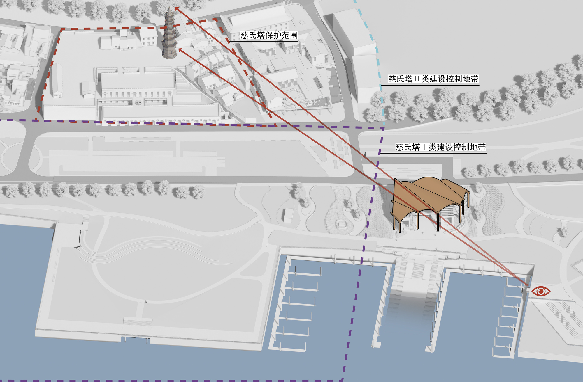 Yueyang Hualinggang Pier Tourist Center / WANG HUI | URBANUS-47
