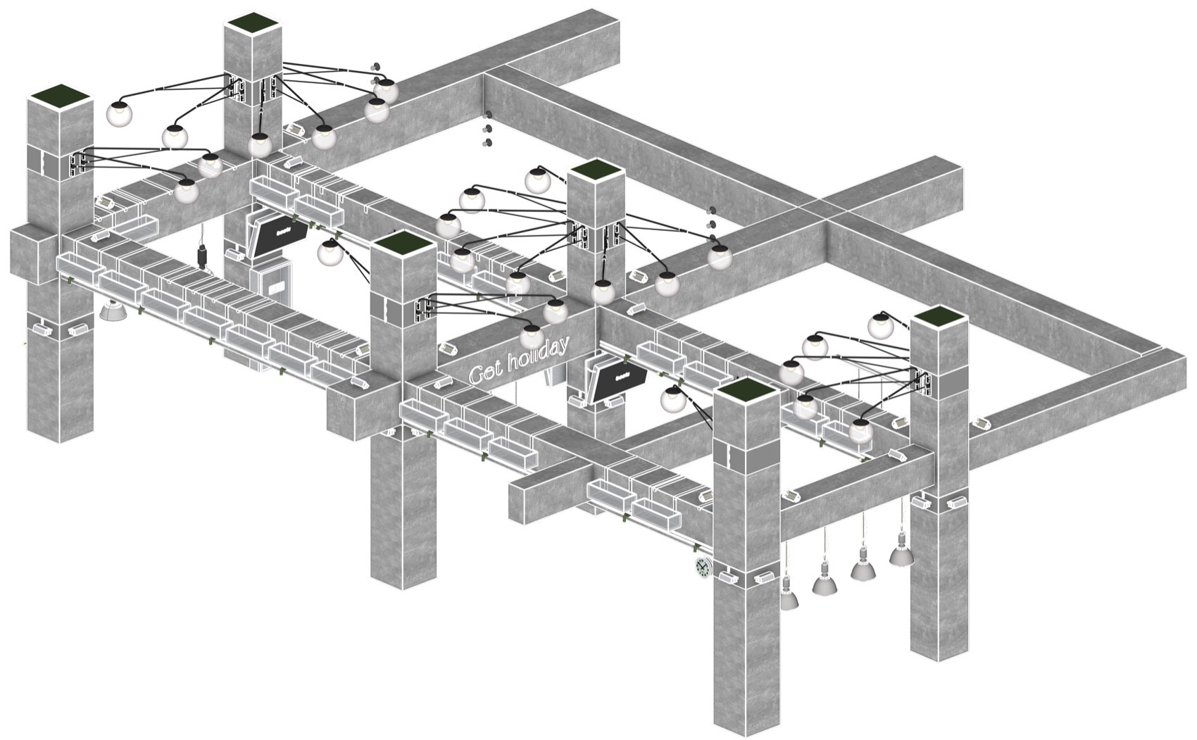 The boots泥靴Get holiday(北京太古里店)丨中国北京丨武汉自在生成建筑空间设计有限公司-56