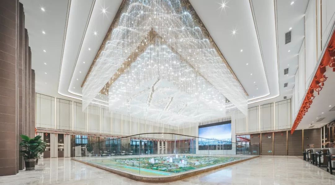 池州绿地城城市展厅——现代内敛、古典韵味与现代风尚交融-4