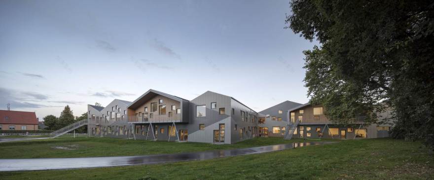 丹麦 Skovbakke 小学 | 木质温馨,绿色环保的教育空间-37