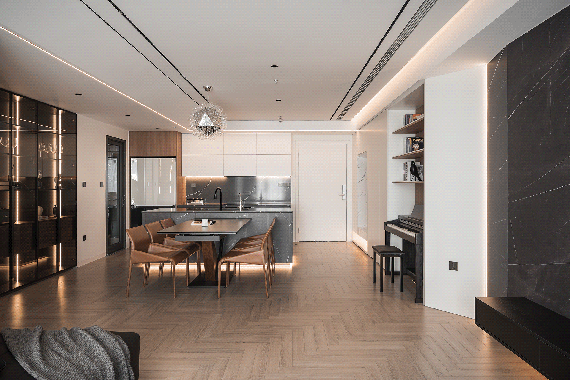 VINHOMES SKYLAKE APARTMENT 室内照片丨越南河内丨Abluebird Photography-15