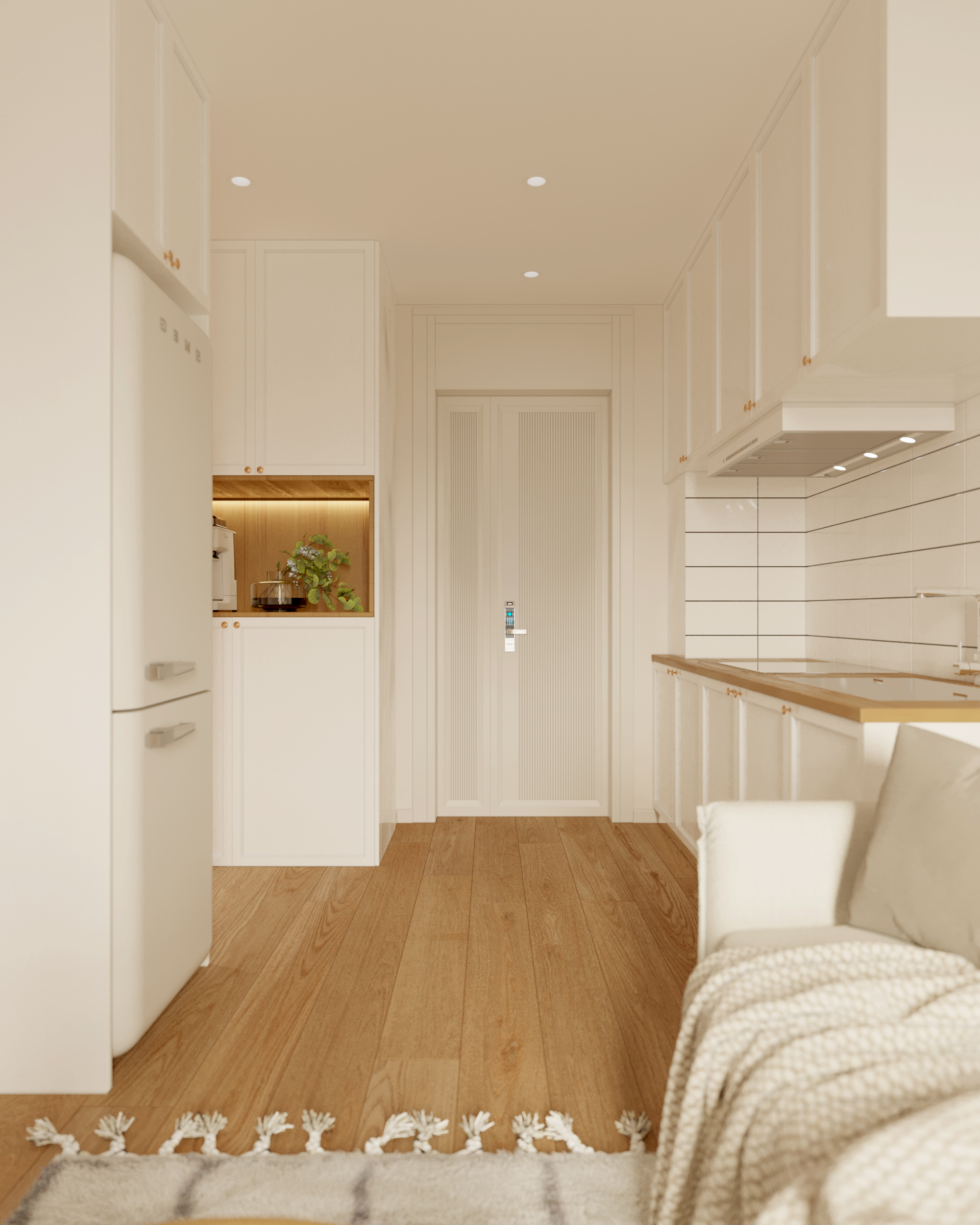 奶油色北欧空间-9