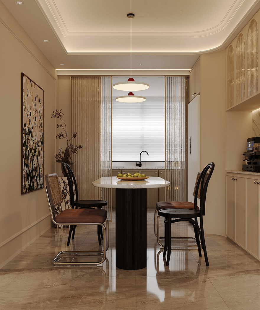 奶油色简约家居设计-27