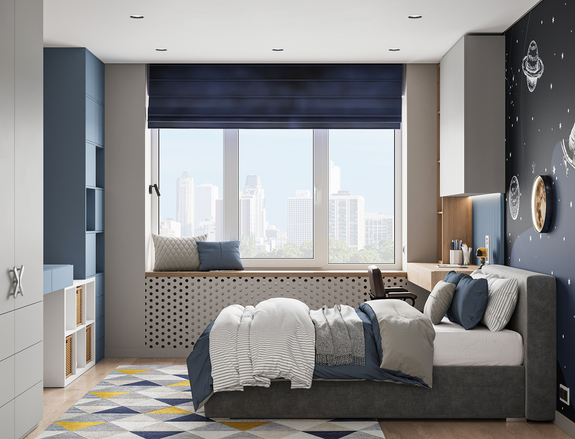 "Renovation"男孩儿童房设计-3