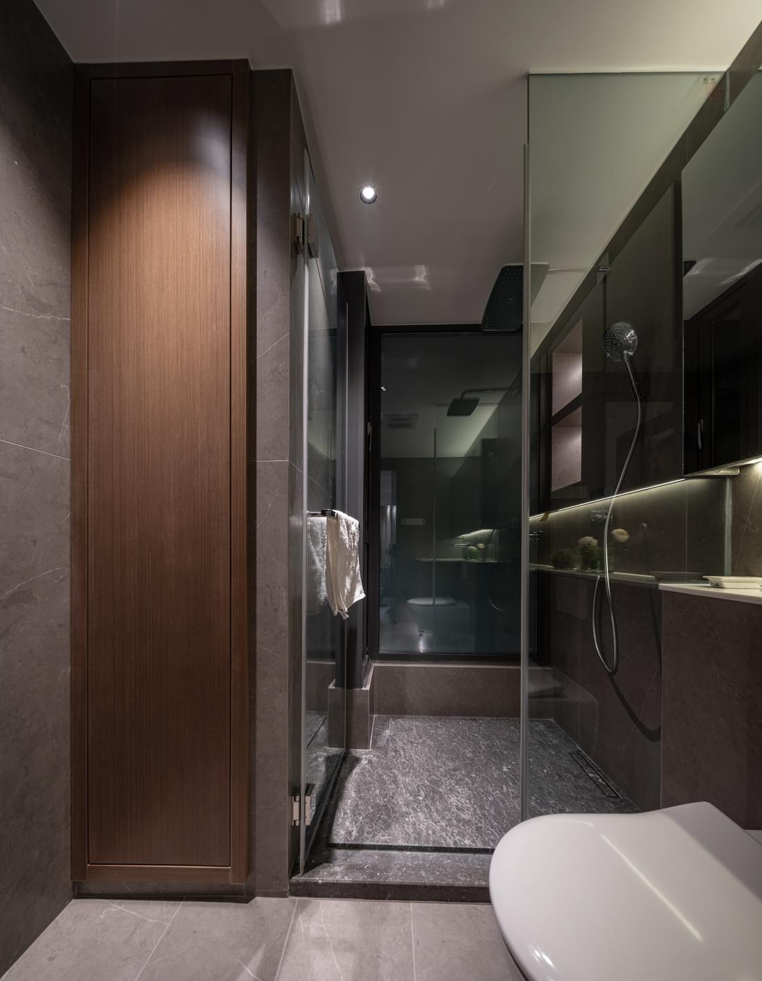 灰白之境 · 简约而不简单的客餐厅设计-23