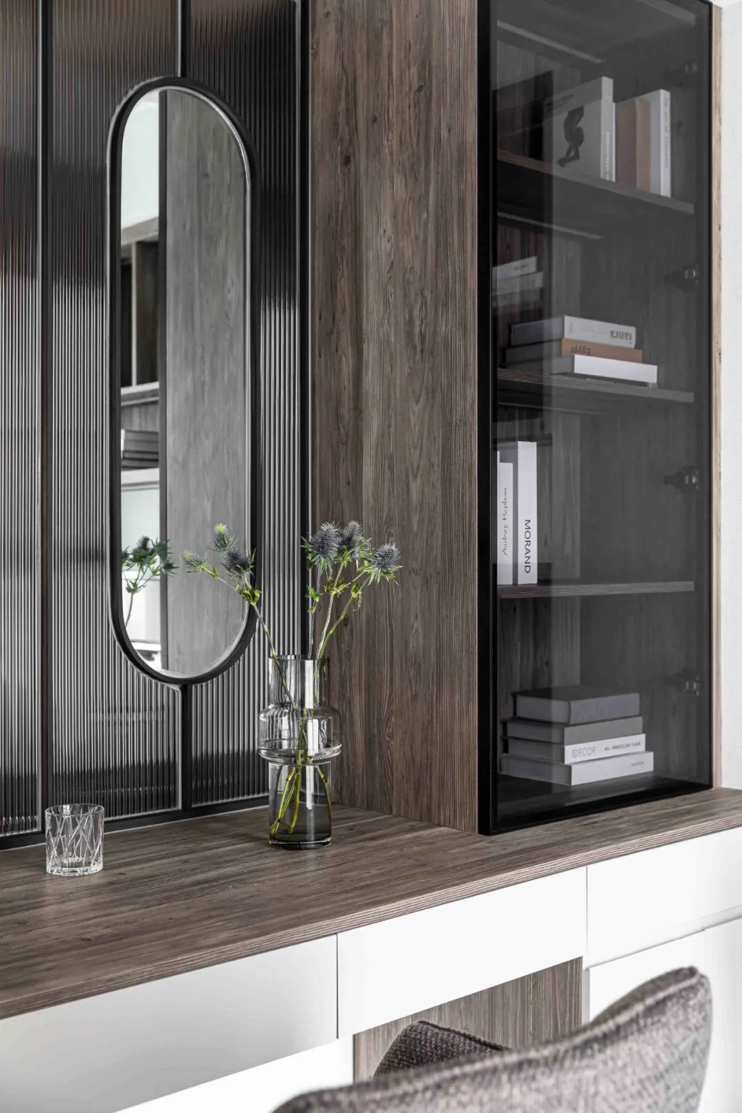 大理石+原木，80后业主的现代风四居室 | 花漾美作-32