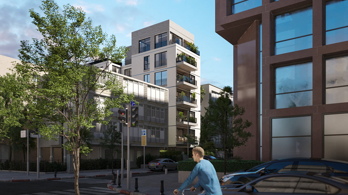 特拉维夫摩天公寓丨以色列特拉维夫丨Bar Orian-7