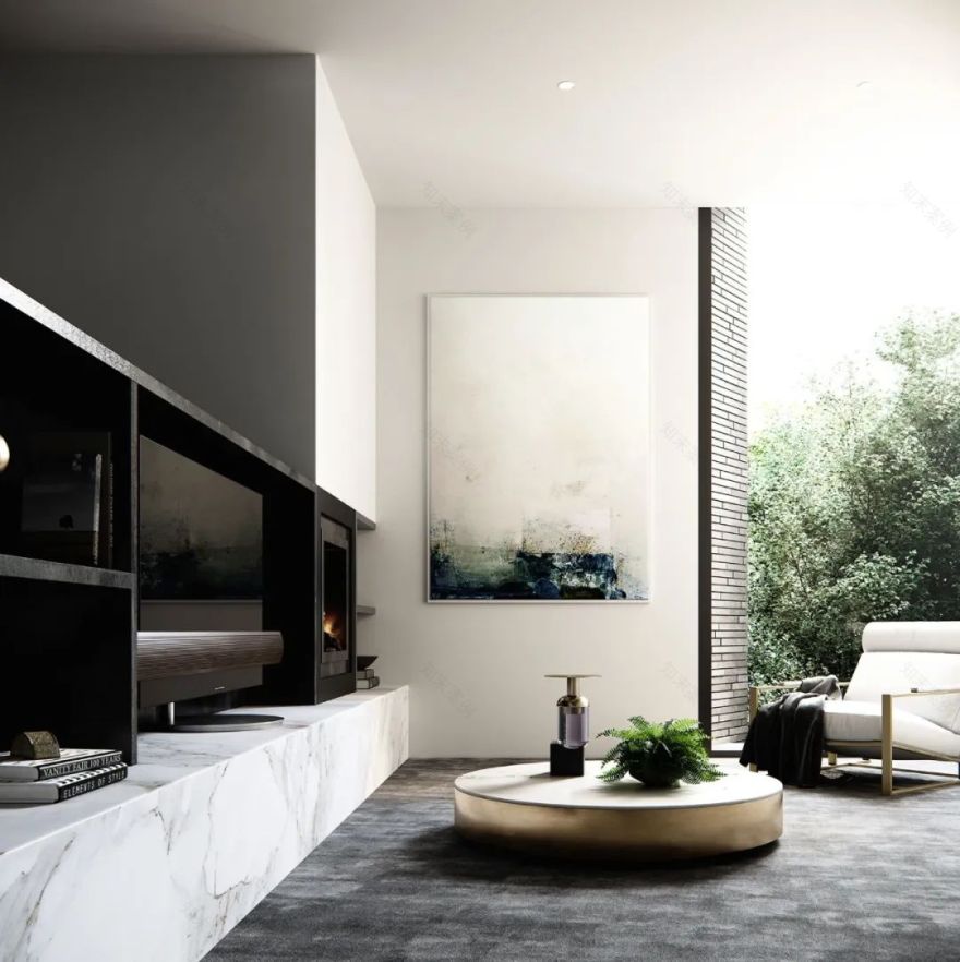 简约风格,打造自然清新家居环境-68