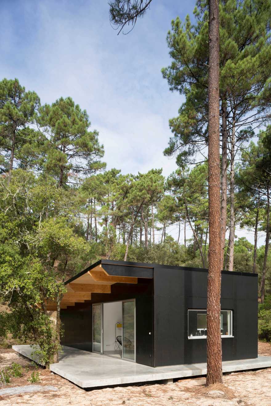 漂浮森林中的度假屋-12