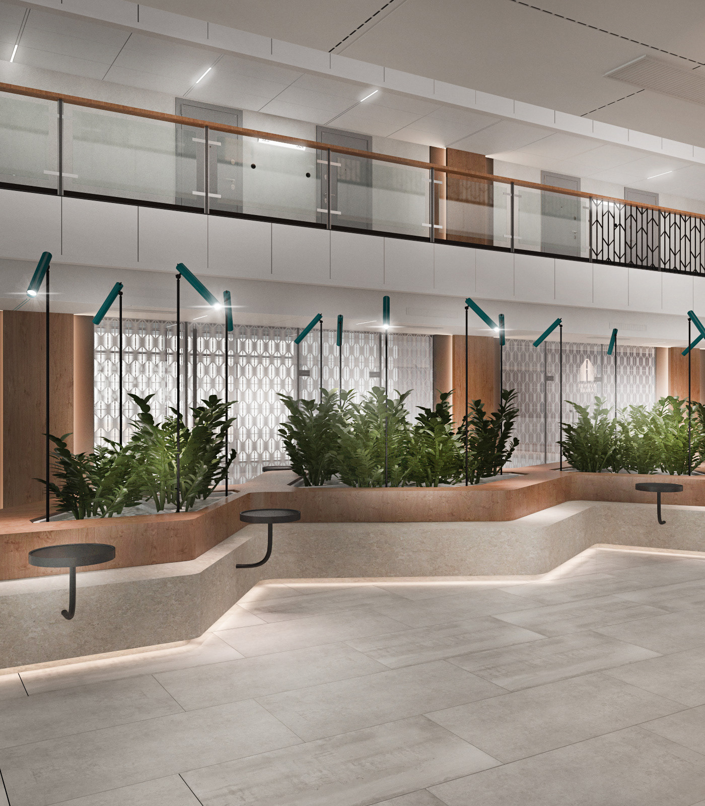 酒店大堂设计丨RedLine 设计工作室-5