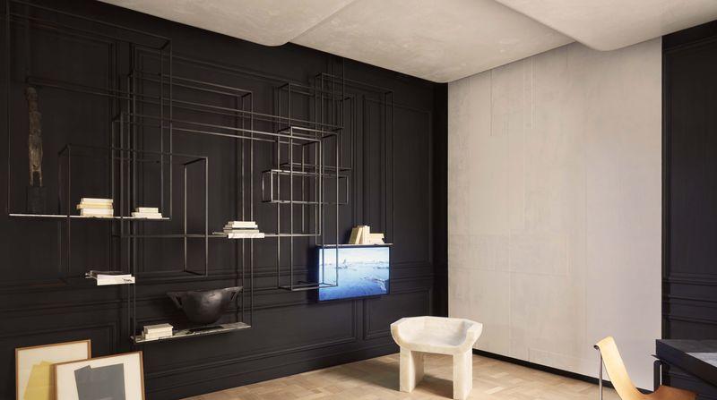 融合与对比 | 巴黎卢浮宫侧翼艺术博物馆书房设计-18