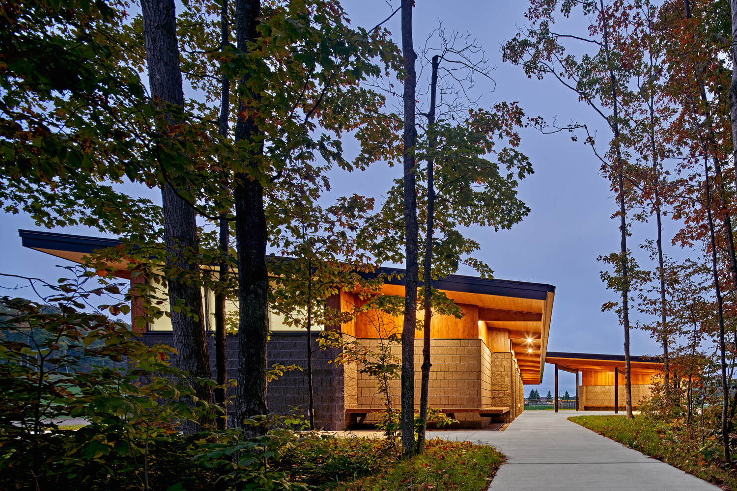 Glen Lake Community Schools 体育建筑设计丨美国密歇根丨Mathison | Mathison Architects-30