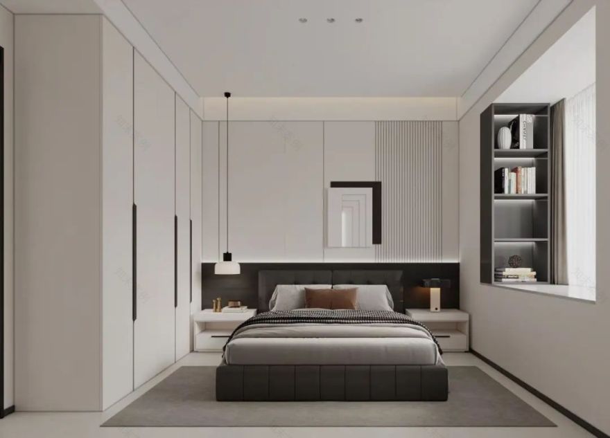 东海湾门第现代简约风装修丨中国泉州丨华浔品味装饰福建总部-23