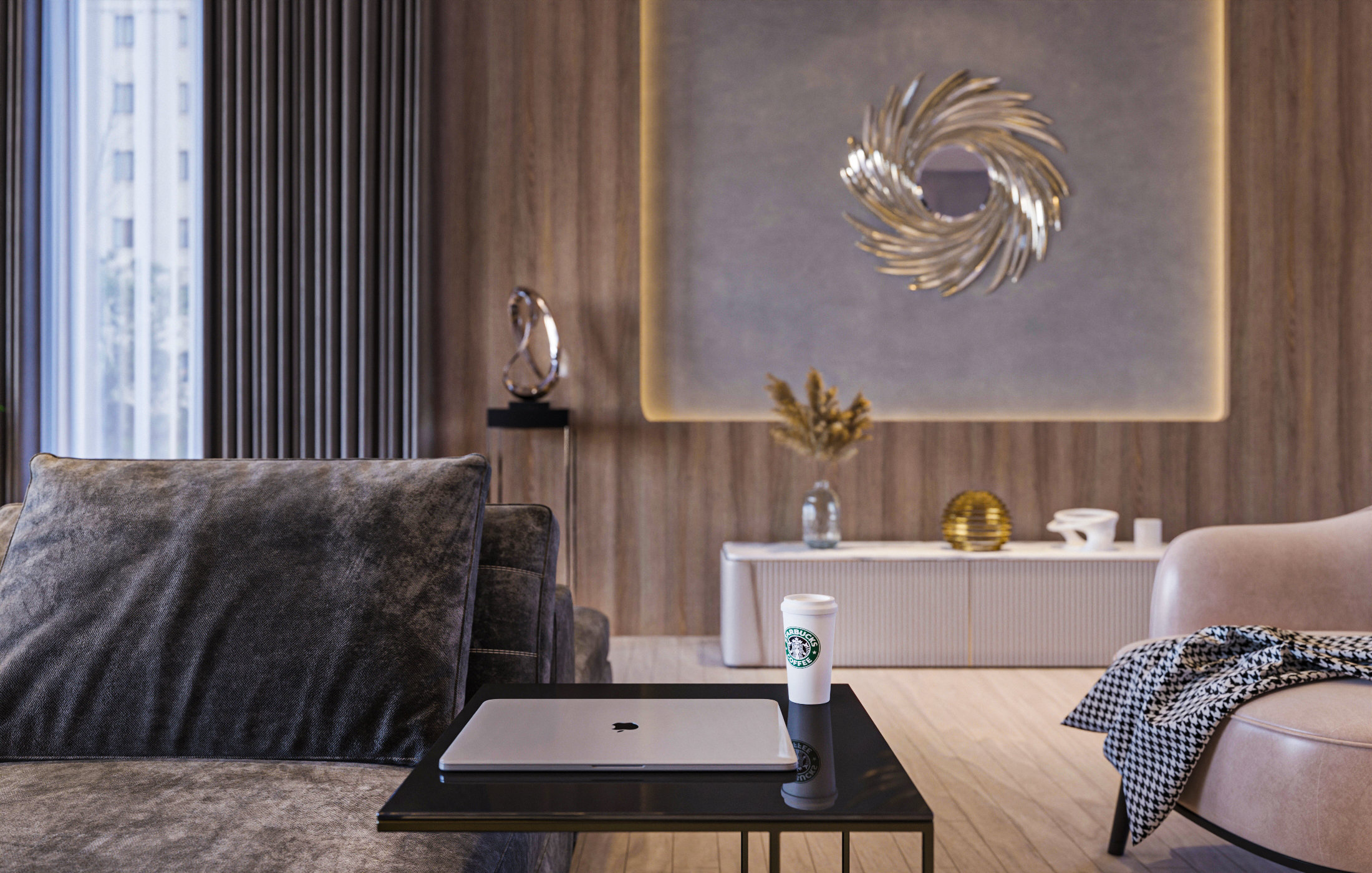 luxury living & dining space-4