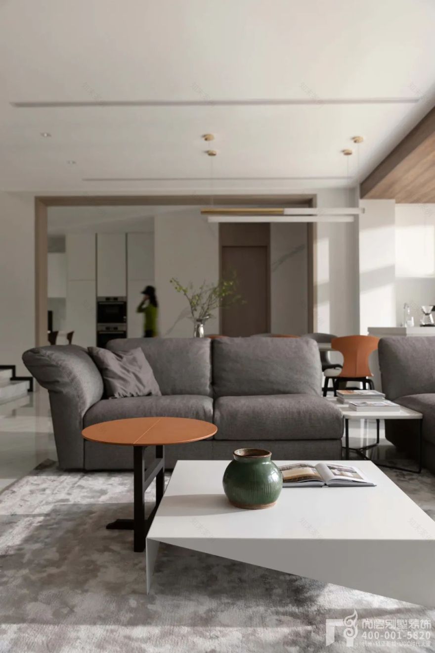 现代雅居,自然之美·青山湖玫瑰园尚层别墅装饰丨中国杭州-16