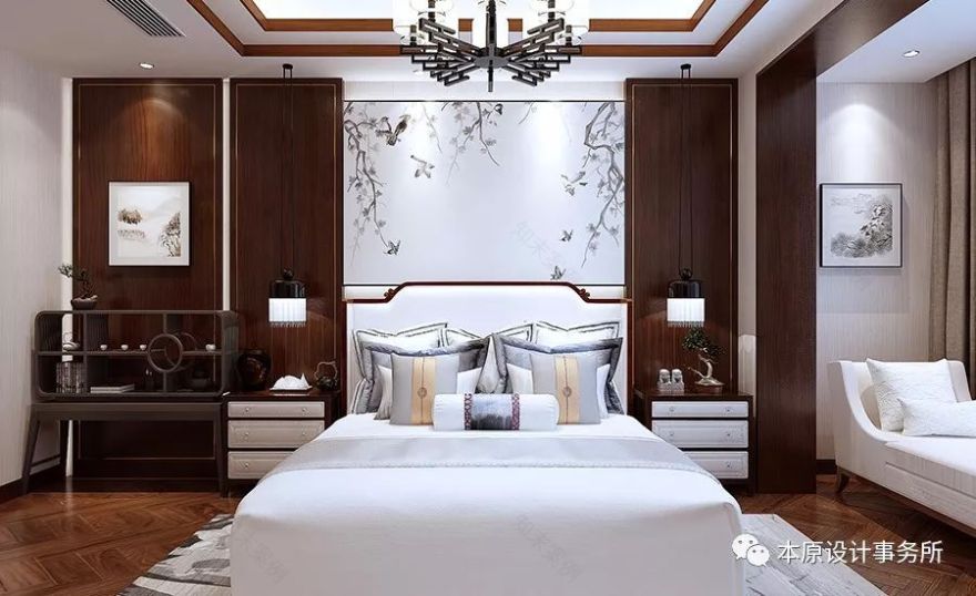 1200㎡双风格别墅,新中式与欧式的完美融合-66