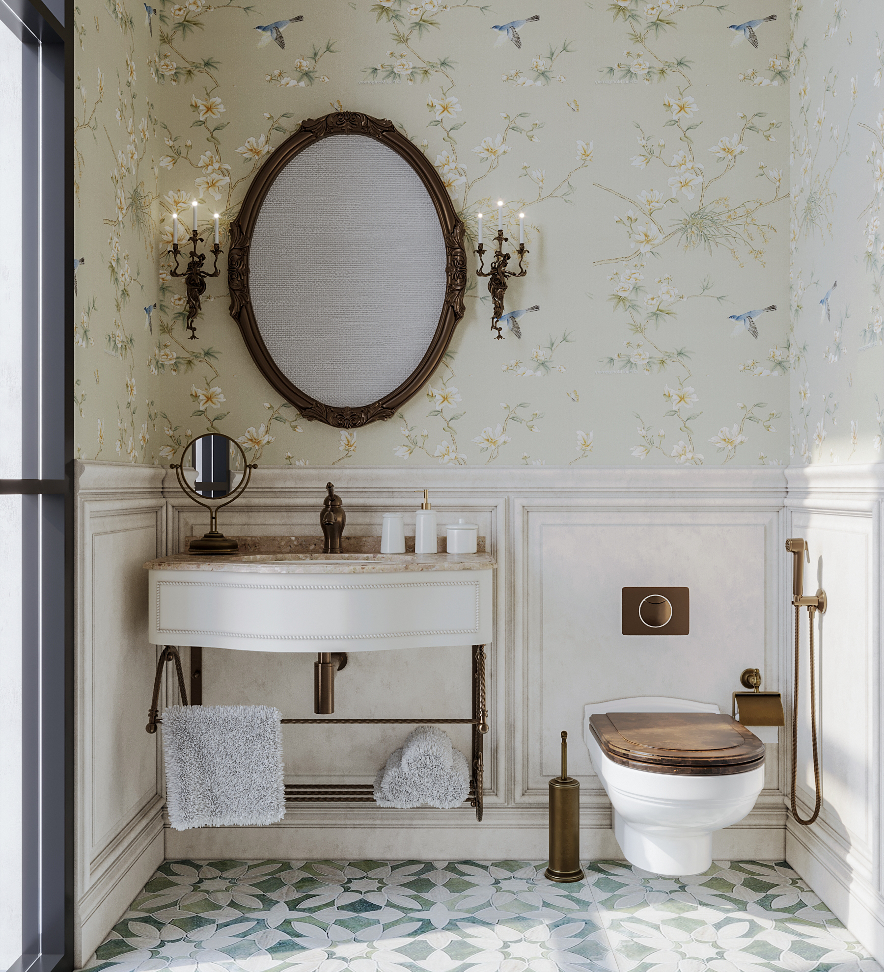 法式复古别墅设计丨沙特阿拉伯-13