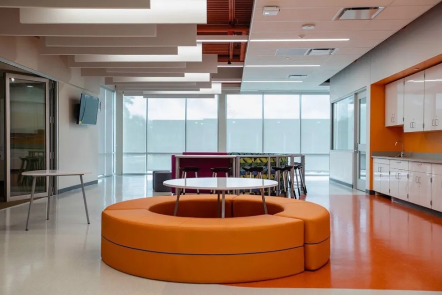 美国Jefferson Terrace Academy校园丨美国巴吞鲁日丨Grace Hebert Curtis Architects-18