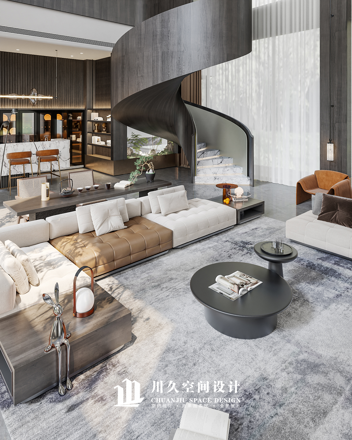 现代简约 黑白灰-2