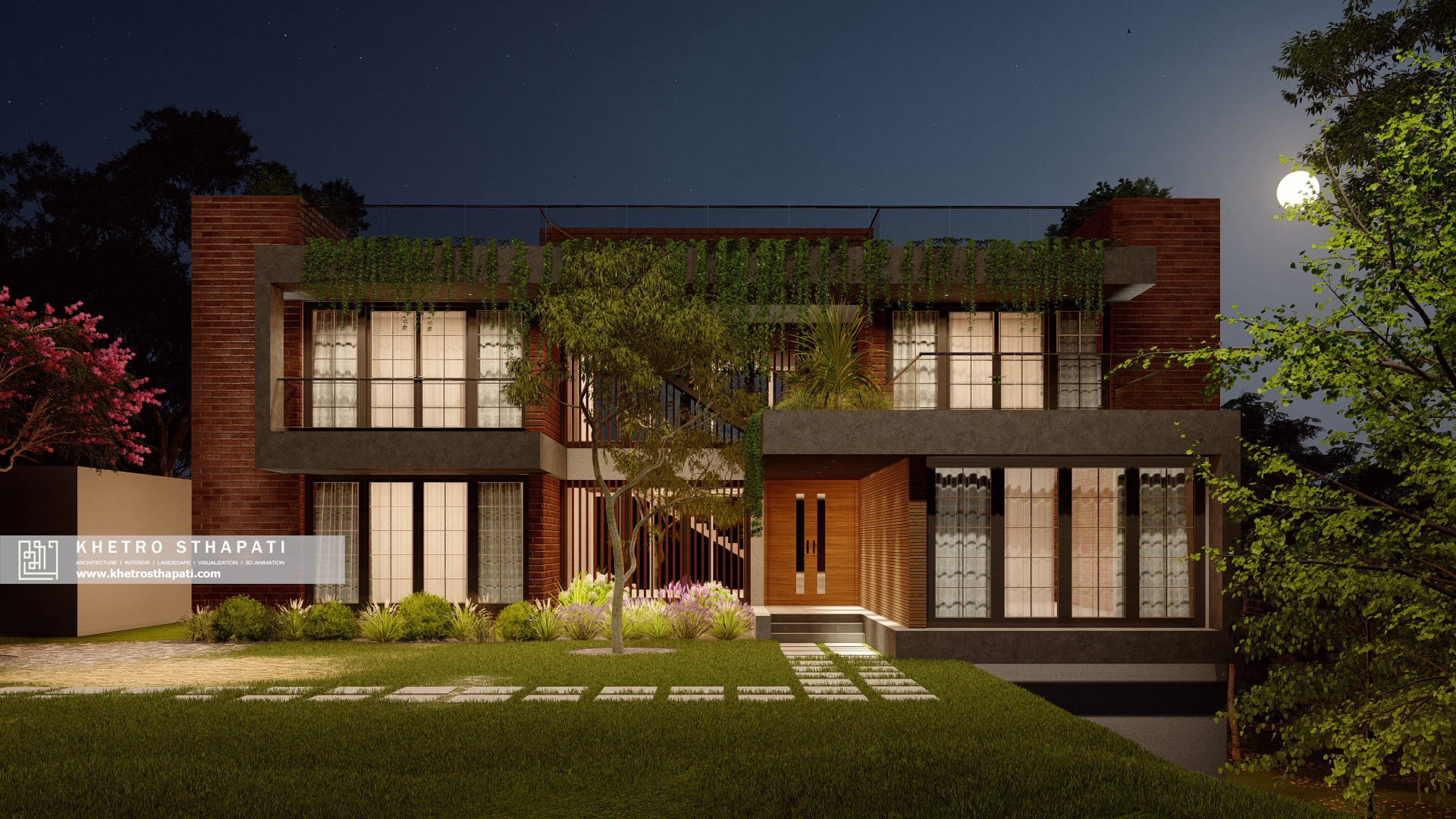 豪华复式设计丨Khetro Sthapati-10