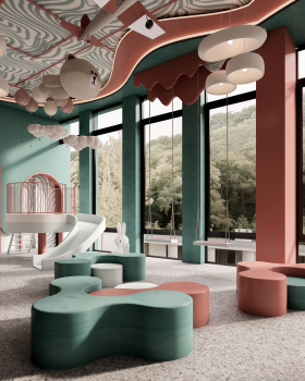 Kids Area 设计丨阿联酋丨Aya Elsayed