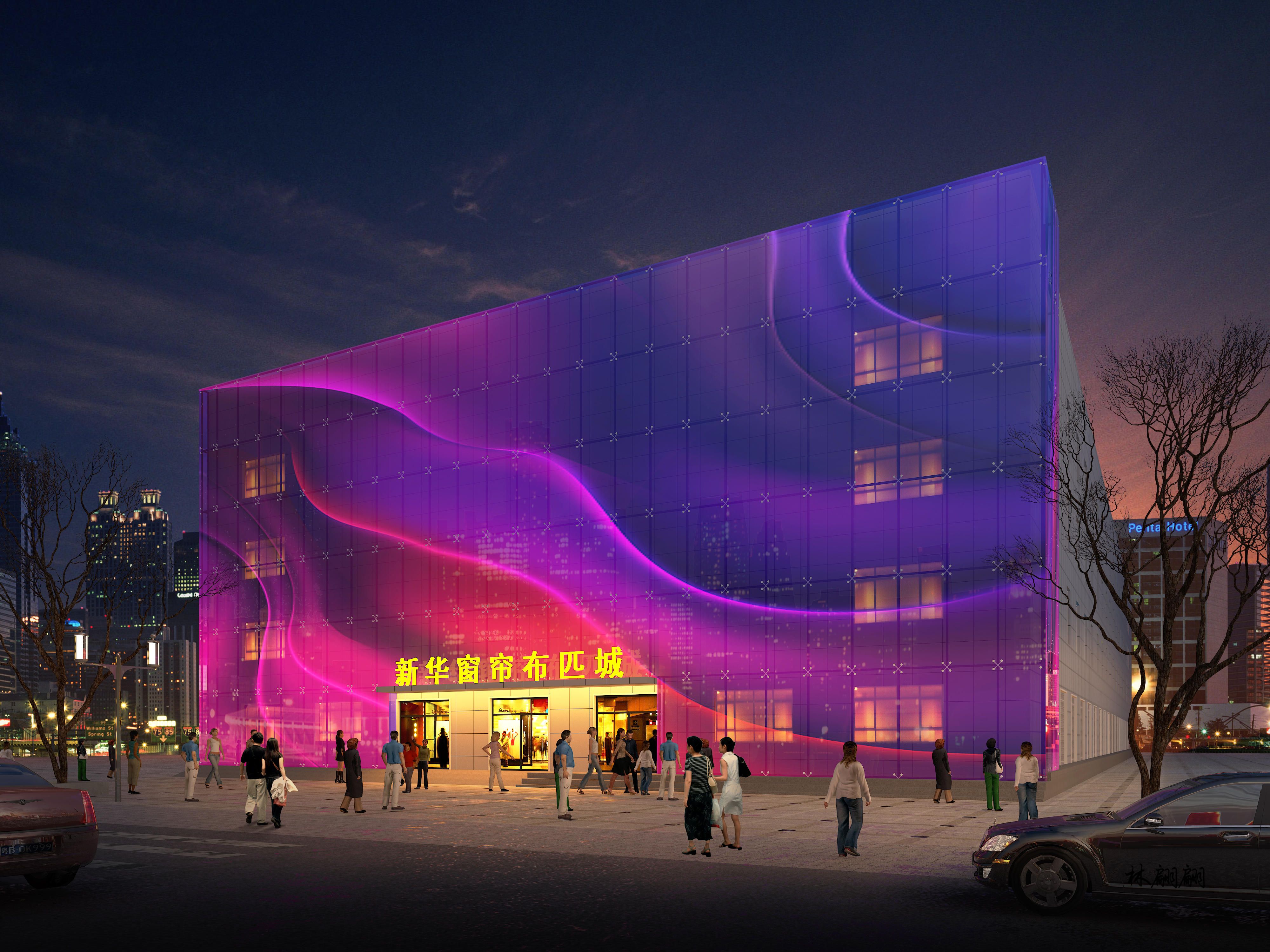 室外效果图|建筑外立面|别墅-3