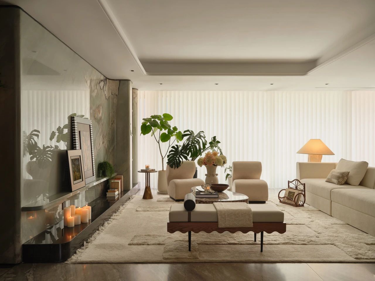 无锡万科锦上荣耀样板间丨中国无锡丨上海璞辉空间设计有限公司-3