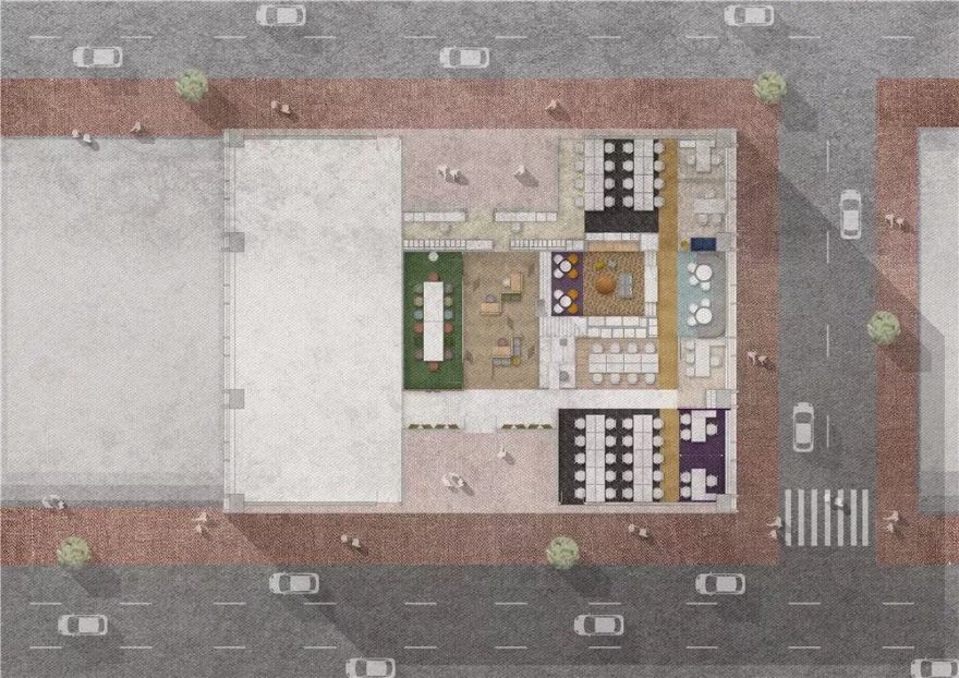 达明·纸间画廊 | 剧场式办公空间,展现品牌活力-56