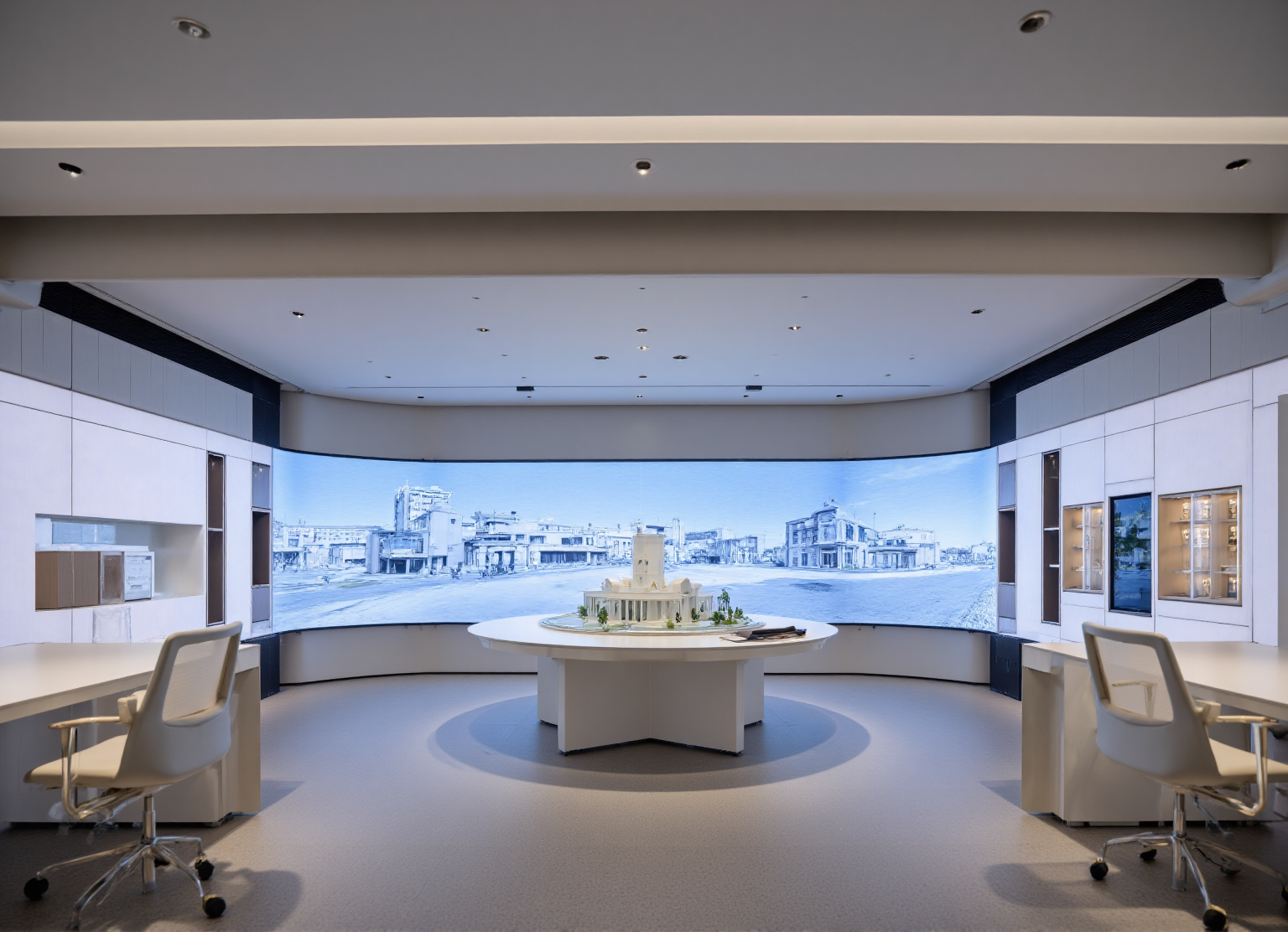 一些办公室会议室展示空间-3