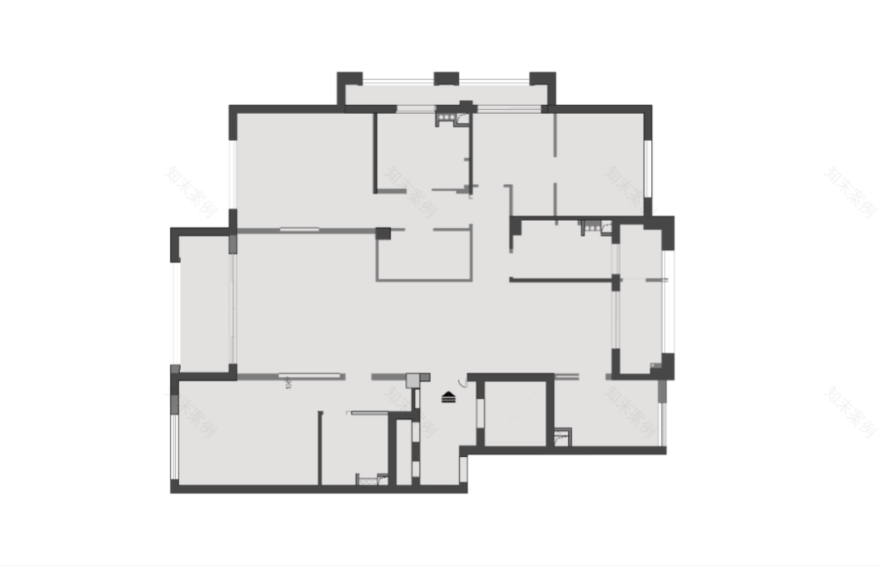 现代极简,浙江瑞安 195 平米平层空间设计-13