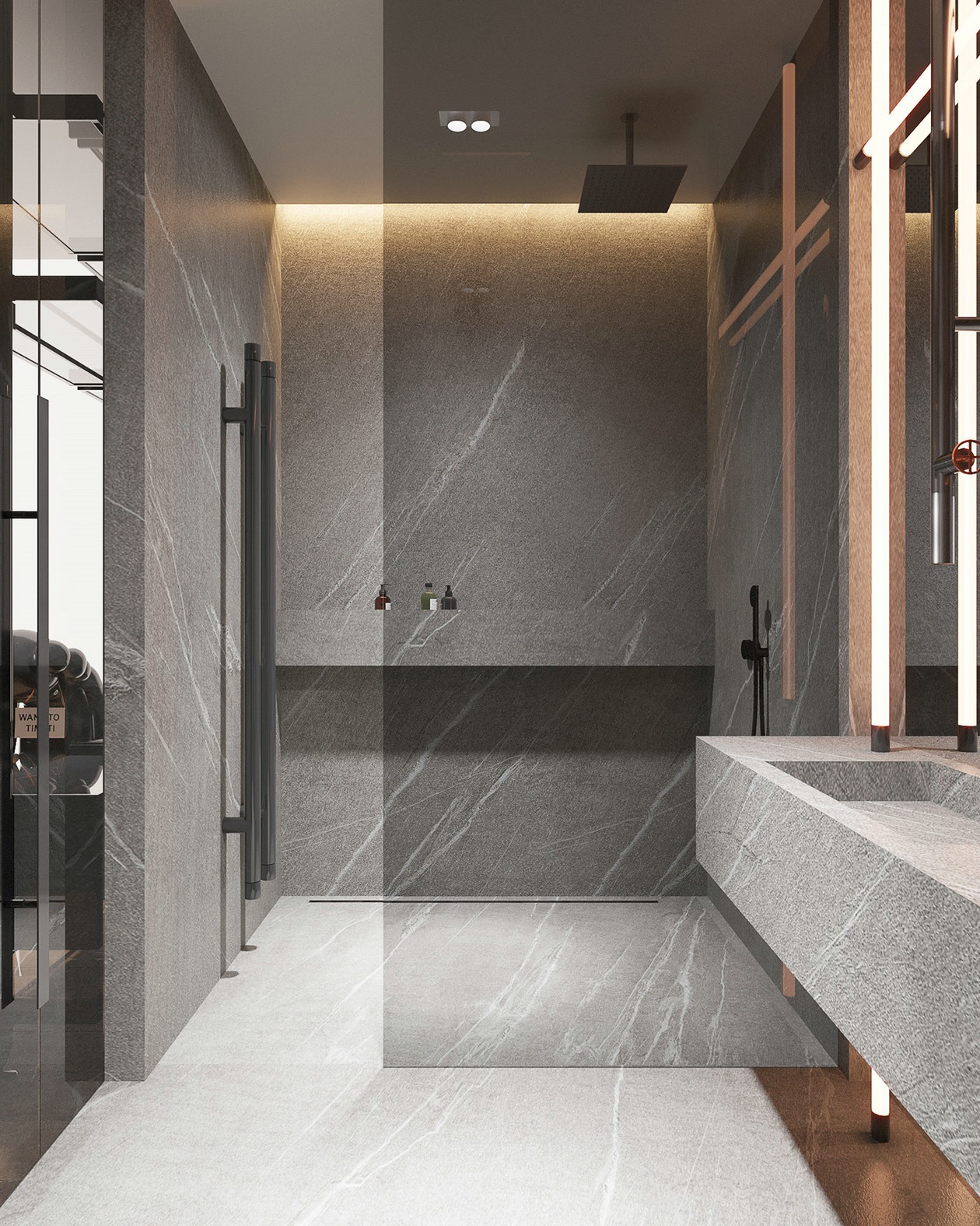 原木+活力橙 整个空间既舒适又有张力！-13