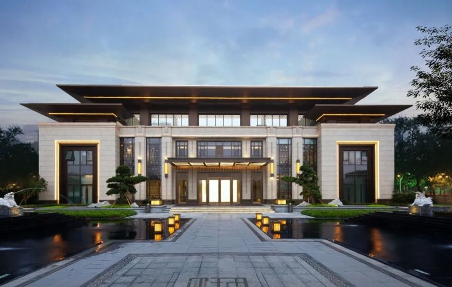 新城·云樾观岭 | 东方美学大宅,融合传统礼序与园林景观-104