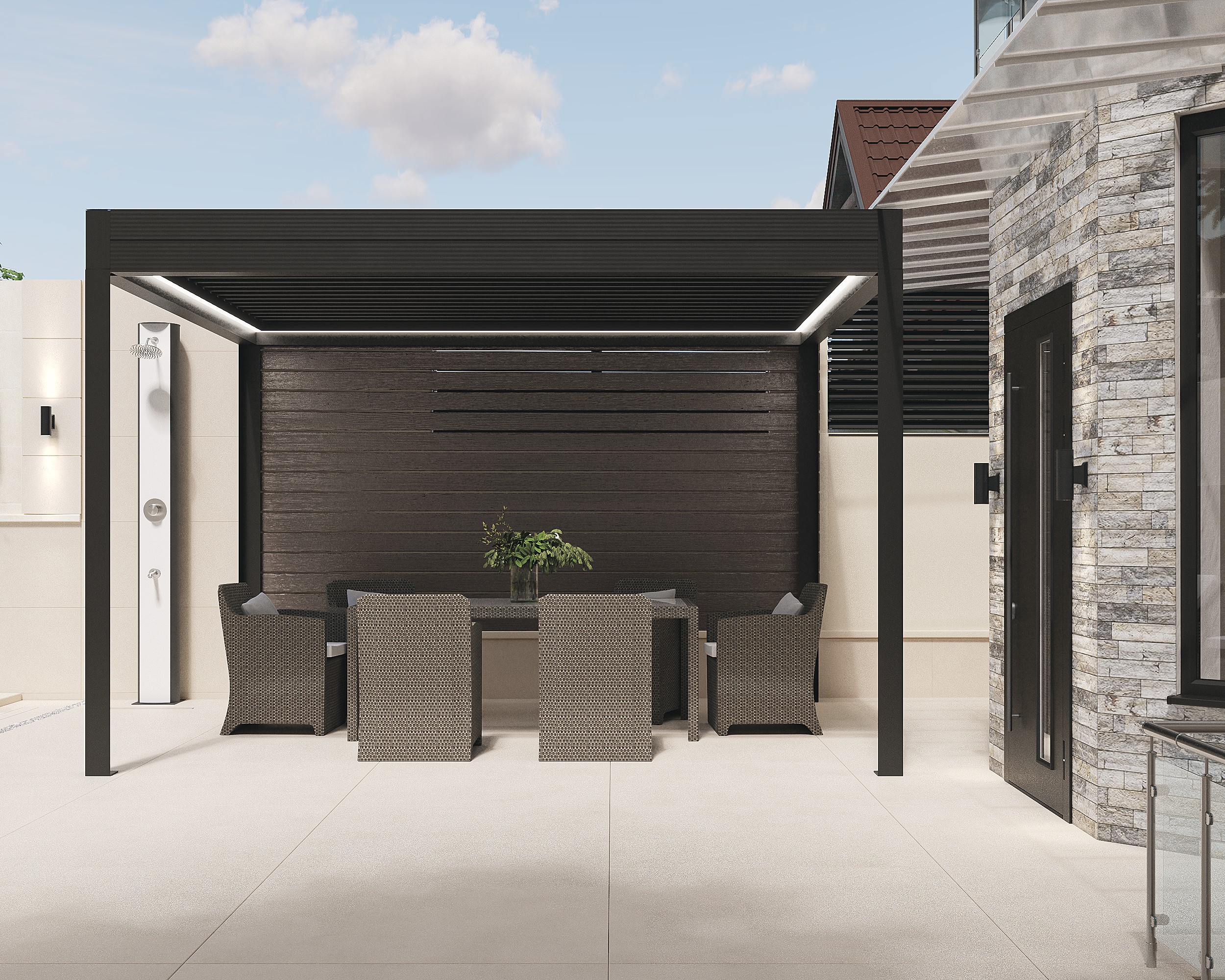 Reconstruction of the individual house-6