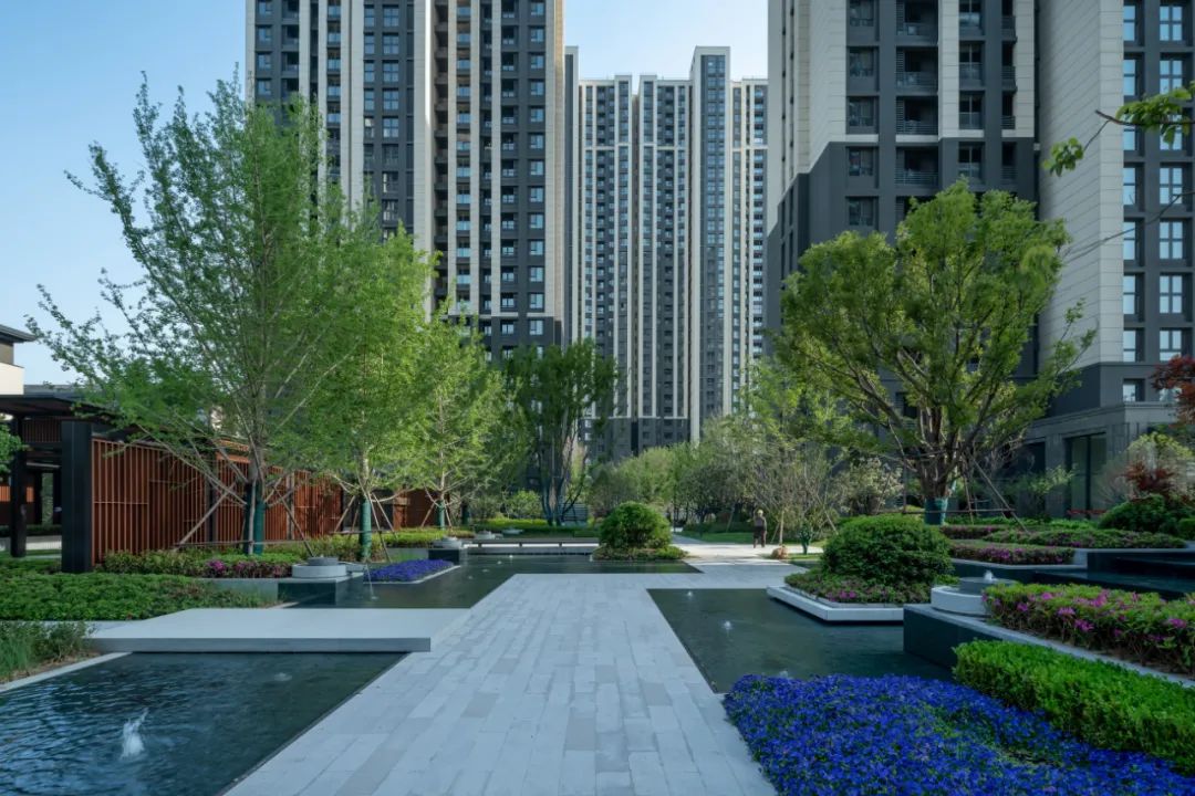 迈丘设计丨郑州永威城书香庭大区 景观设计 丨中国郑州-54