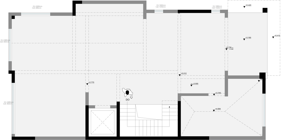 《雁鸣墅语》现代轻奢联排别墅丨青马别墅设计-86