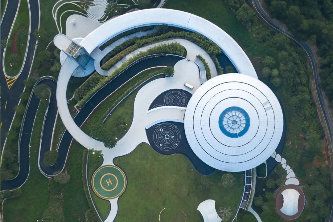   林德设计丨恩平泉林黄金小镇飞行体验馆  景观设计 丨中国广东-76