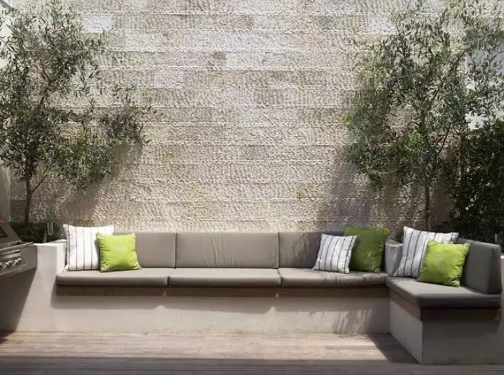 诗画般的庭院卡座设计-43