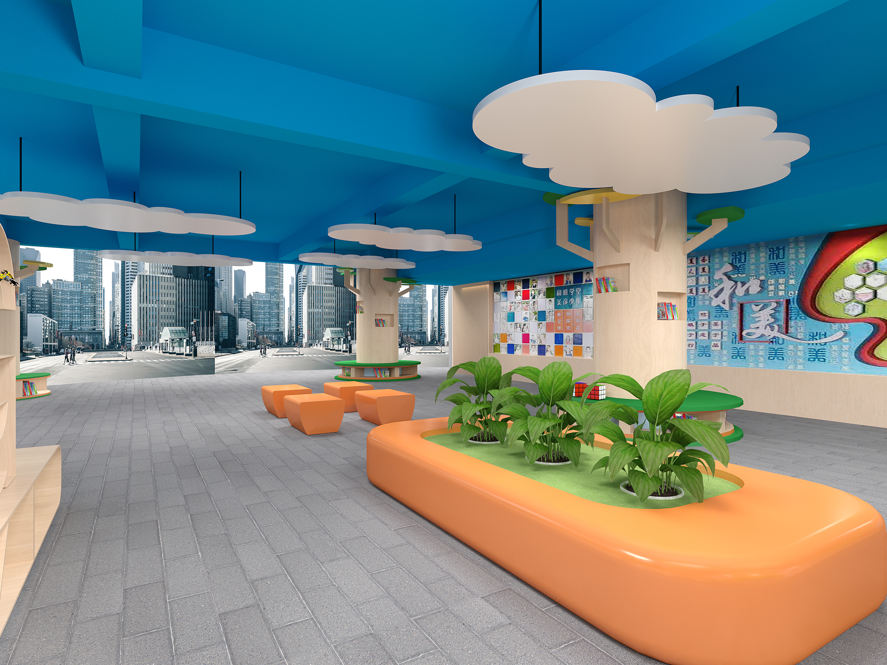 校园文化和美文化空间设计-19