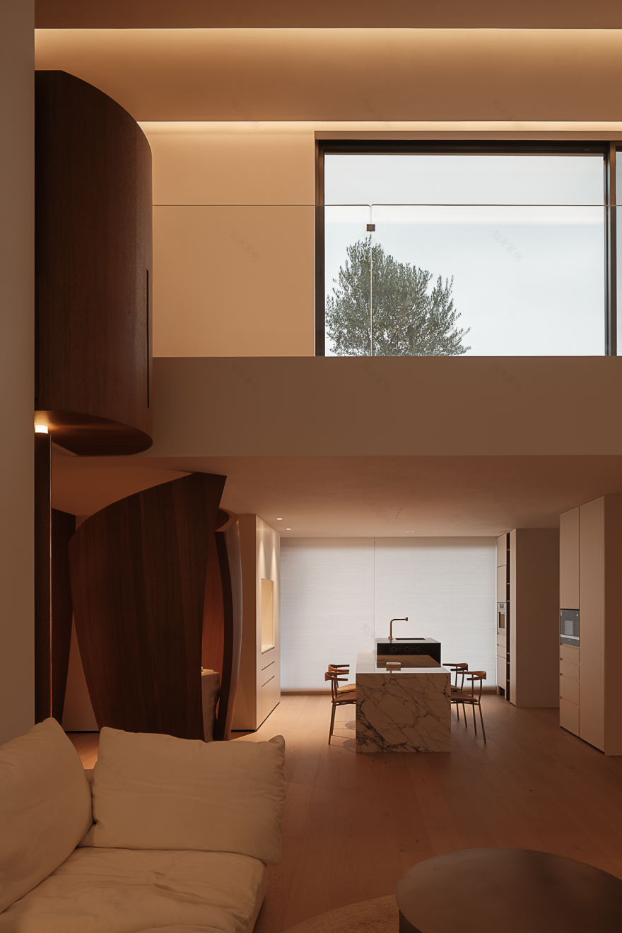 复式住宅 趣味之下的温馨与舒适-18