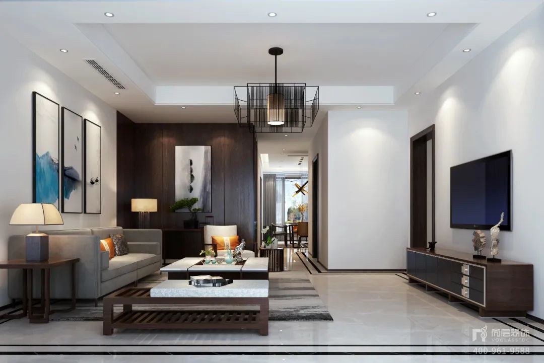 尚层装饰艺阳 | 新中式风格的艺术呈现与生活品质提升-4