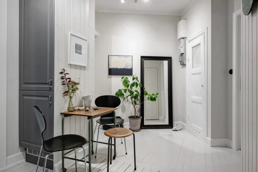 巧妙空间设计,35m²公寓变身舒适两居-9