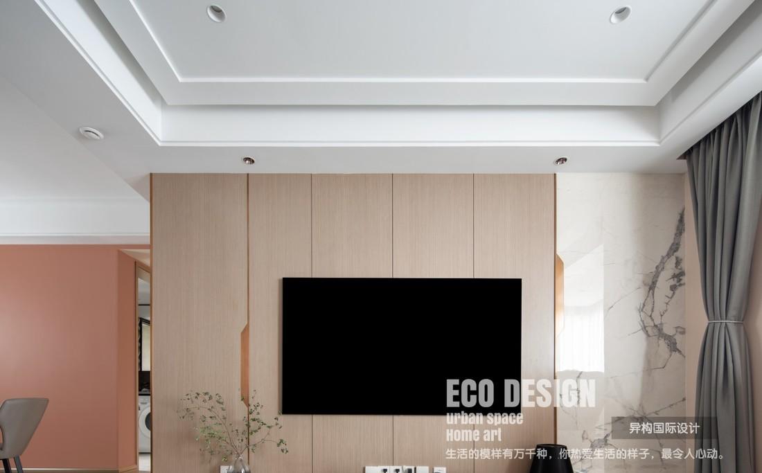 异构国际设计丨平层丨化繁为简 10年旧房逆袭轻奢智能家-7