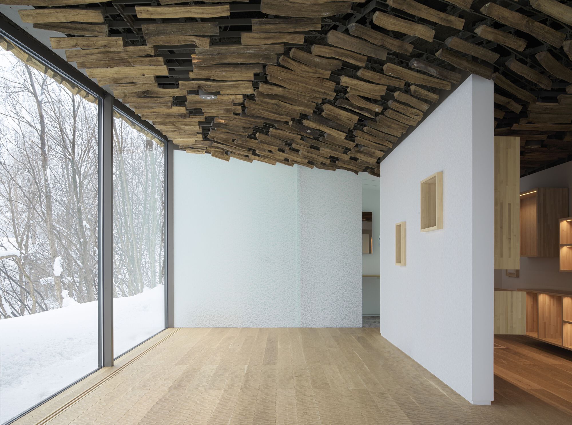 Snowpeak Field Suite 水疗中心总部丨日本丨Kengo Kuma & Associates-42