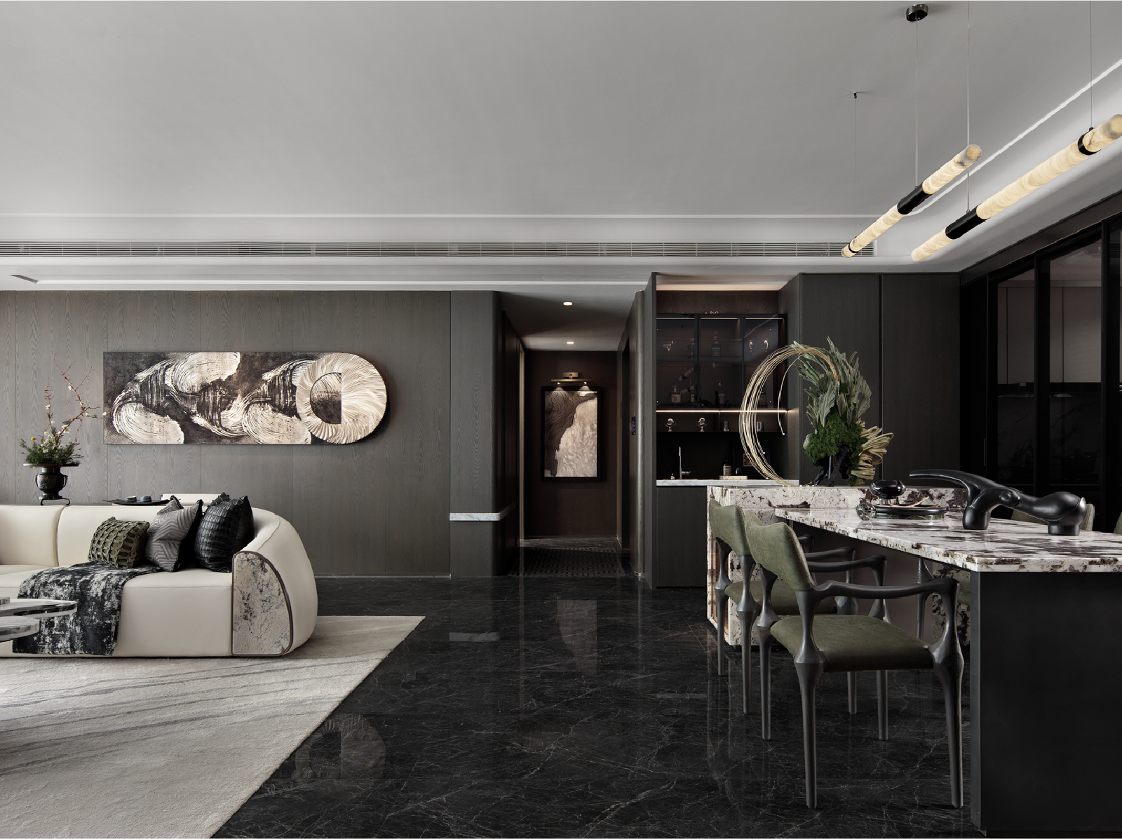 龙湖滨江·云河颂样板房户型设计丨中国成都丨DAS大森设计-20