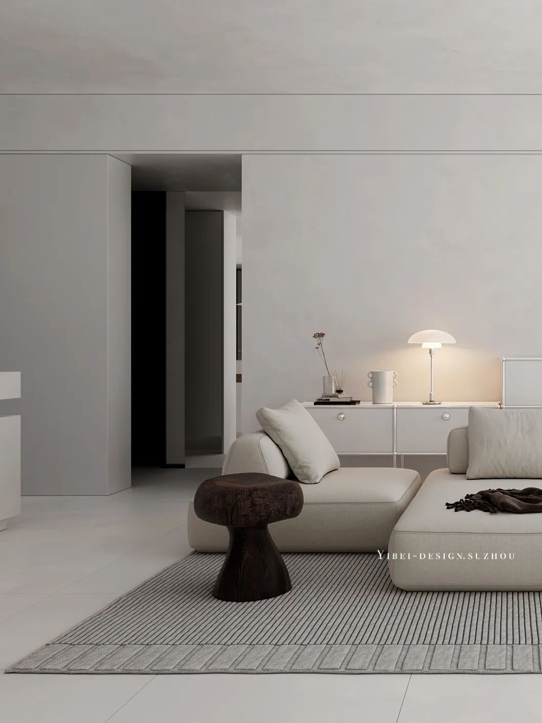 苏州“纯白梦境”家装设计丨中国苏州丨YIBEI DESIGN-5
