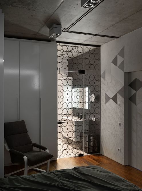 80m²乌克兰轻工业风公寓  Sergey Makhno Archit-15