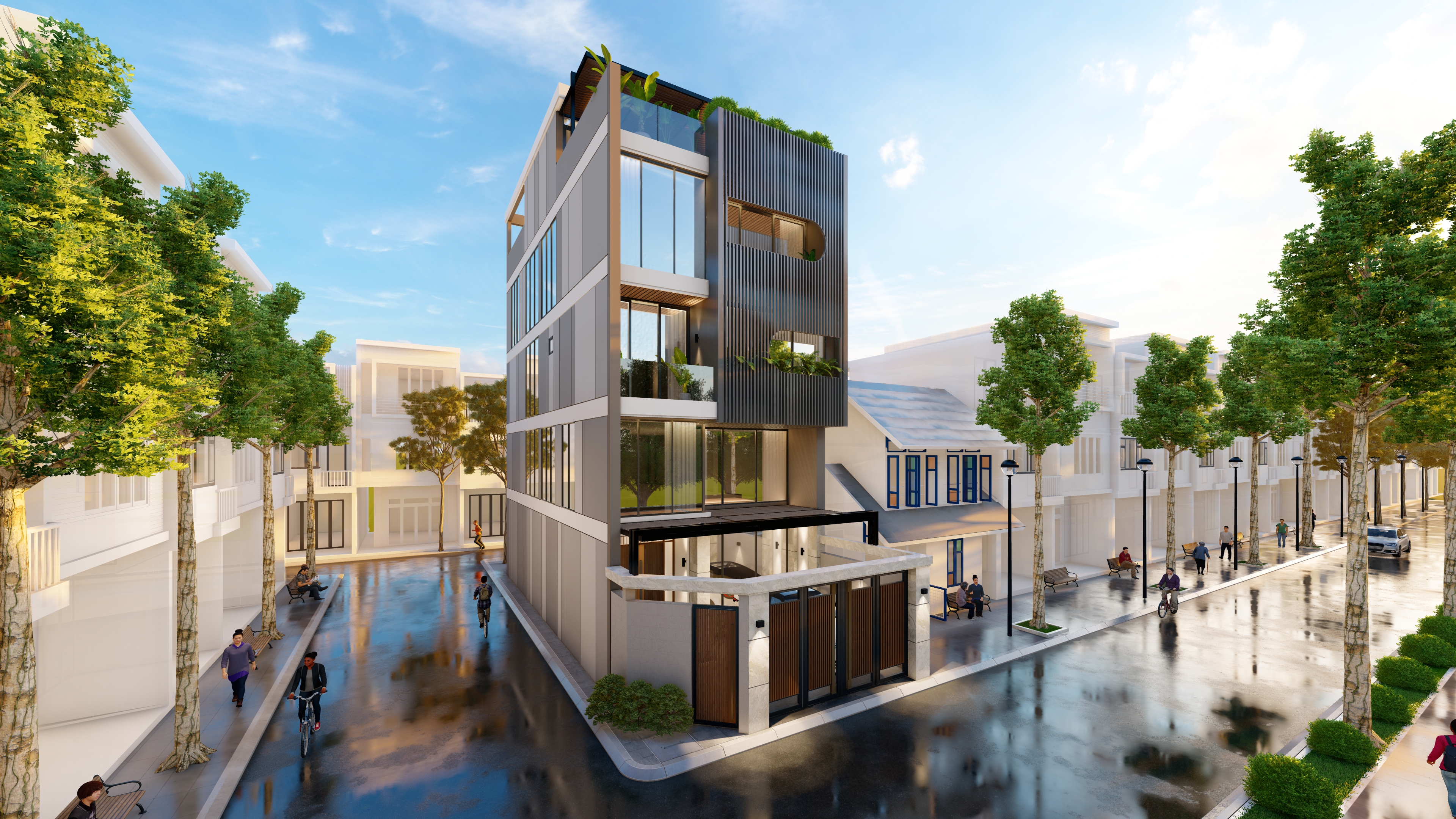 团城市屋丨越南胡志明市丨Ngo Trieu Nhan-0