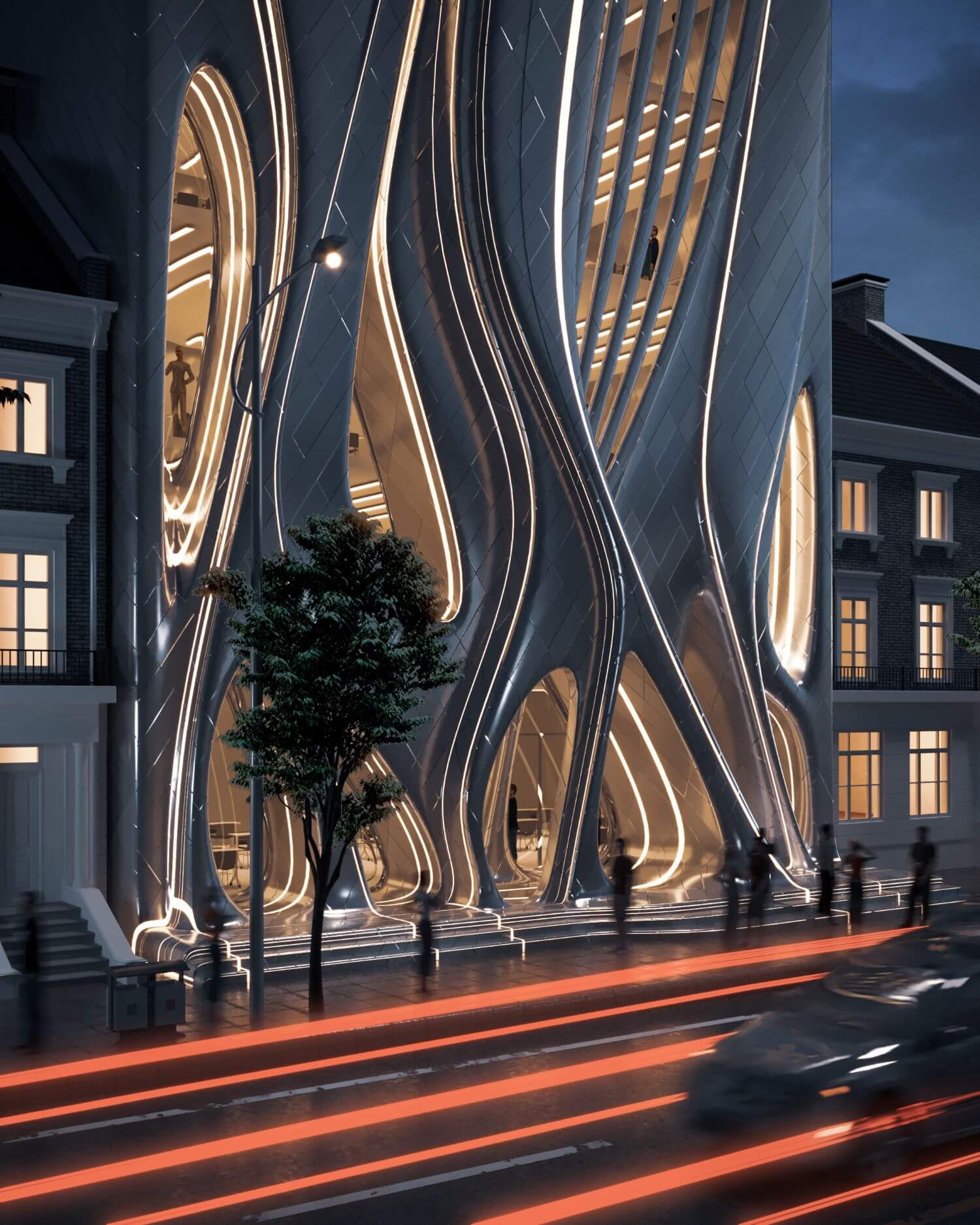 办公楼设计丨Architect Mohammad Hussen-10