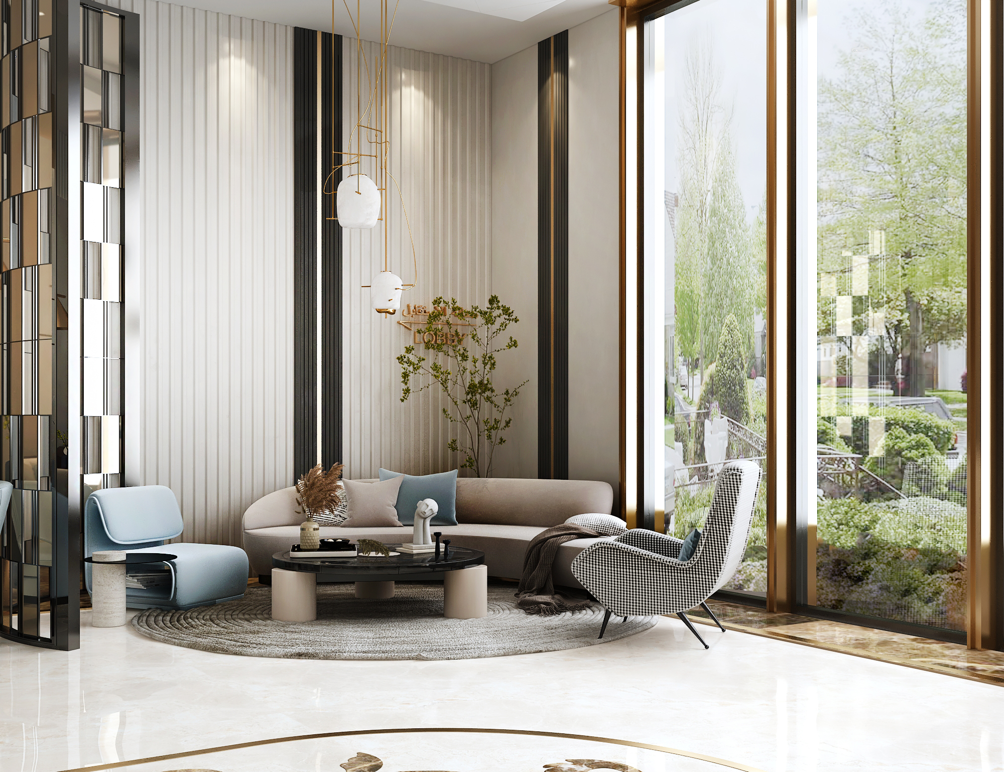 HOTEL LOBBY 室内设计丨FIRST_INTERIOR DESIGN-6