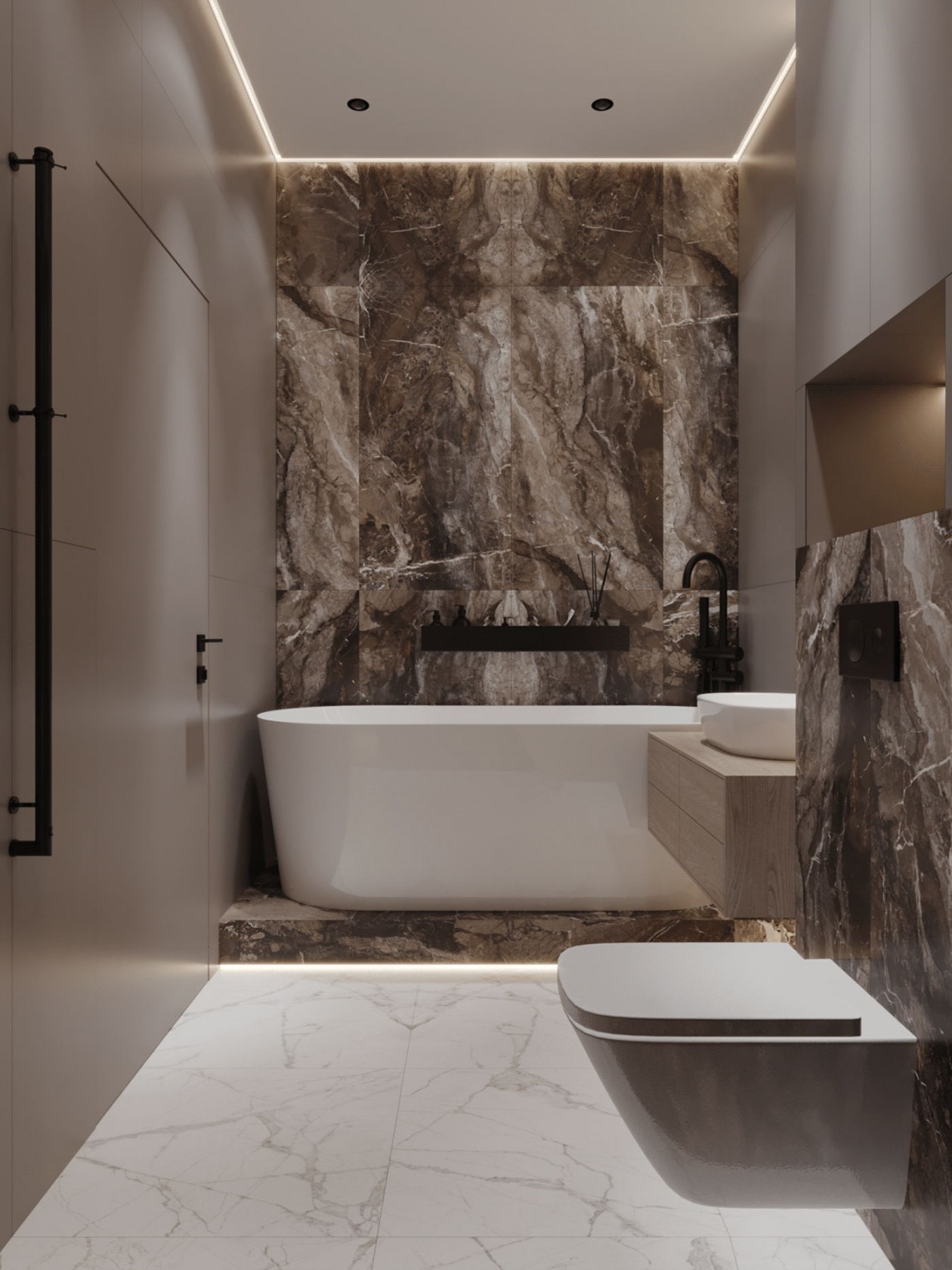 90㎡ 白色系空间设计-20